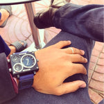 "Trifecta Squared" Luxury Men's Watch - 4 Color Options