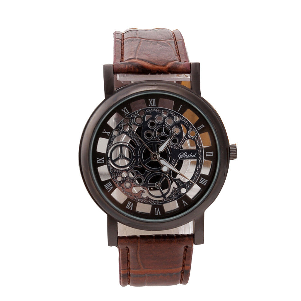 "Sleepy Hollowed Out" Men's Watch  - 4 Color Options