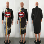 "Lavish Lipz" Blouse Dress - 2 Color Options