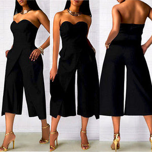 "High Society" Jumpsuit - Black or White