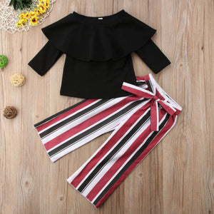 "Mini Marilyn" Girls 2-Piece Outfit Set
