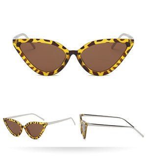"Kool Kitty" Cat Eye Women's Sunglasses - 7 Color Options